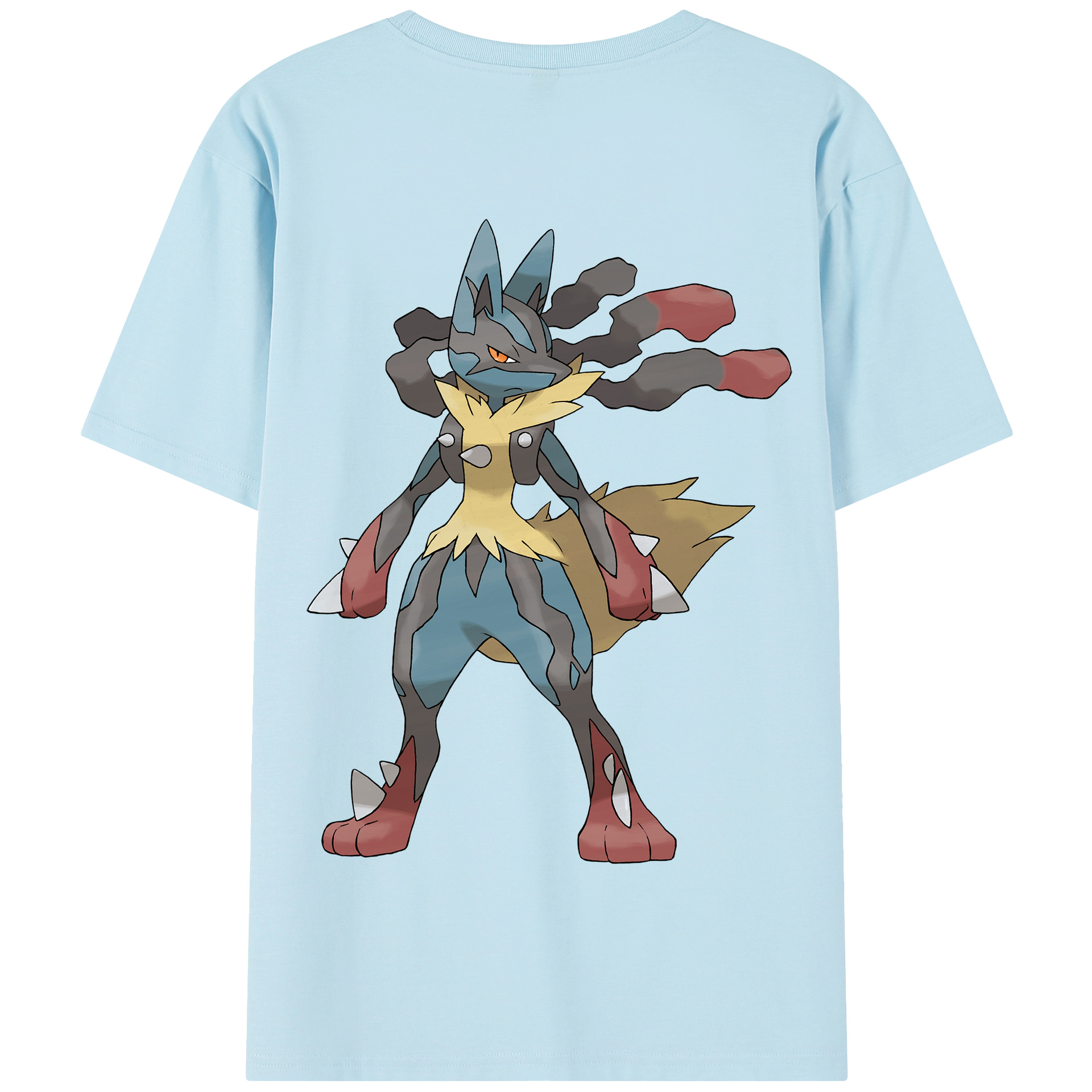 （画像用） ポケットモンスター Pokémon 綿100％半袖Tシャツ（背面プリント）